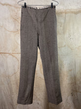Load image into Gallery viewer, 1920s French Tweed Wool Buckleback Trousers 
