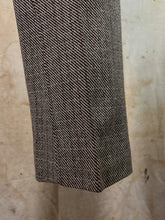 Load image into Gallery viewer, 1920s French Tweed Wool Buckleback Trousers
