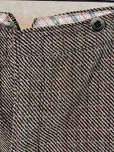 Load image into Gallery viewer, 1920s French Tweed Wool Buckleback Trousers
