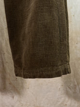 Load image into Gallery viewer, 1930s French Brown Corduroy Trousers - Patched/ Repaired
