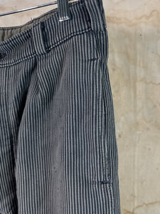 1940s French Coutil Trousers - Slim Fit