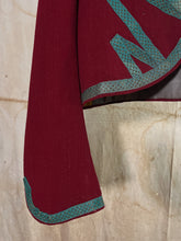 Load image into Gallery viewer, 1940s French Red Bolero Style Costume Jacket
