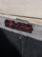 Load image into Gallery viewer, 1940s French Gray Coutil Trousers - Patched &amp; Repaired
