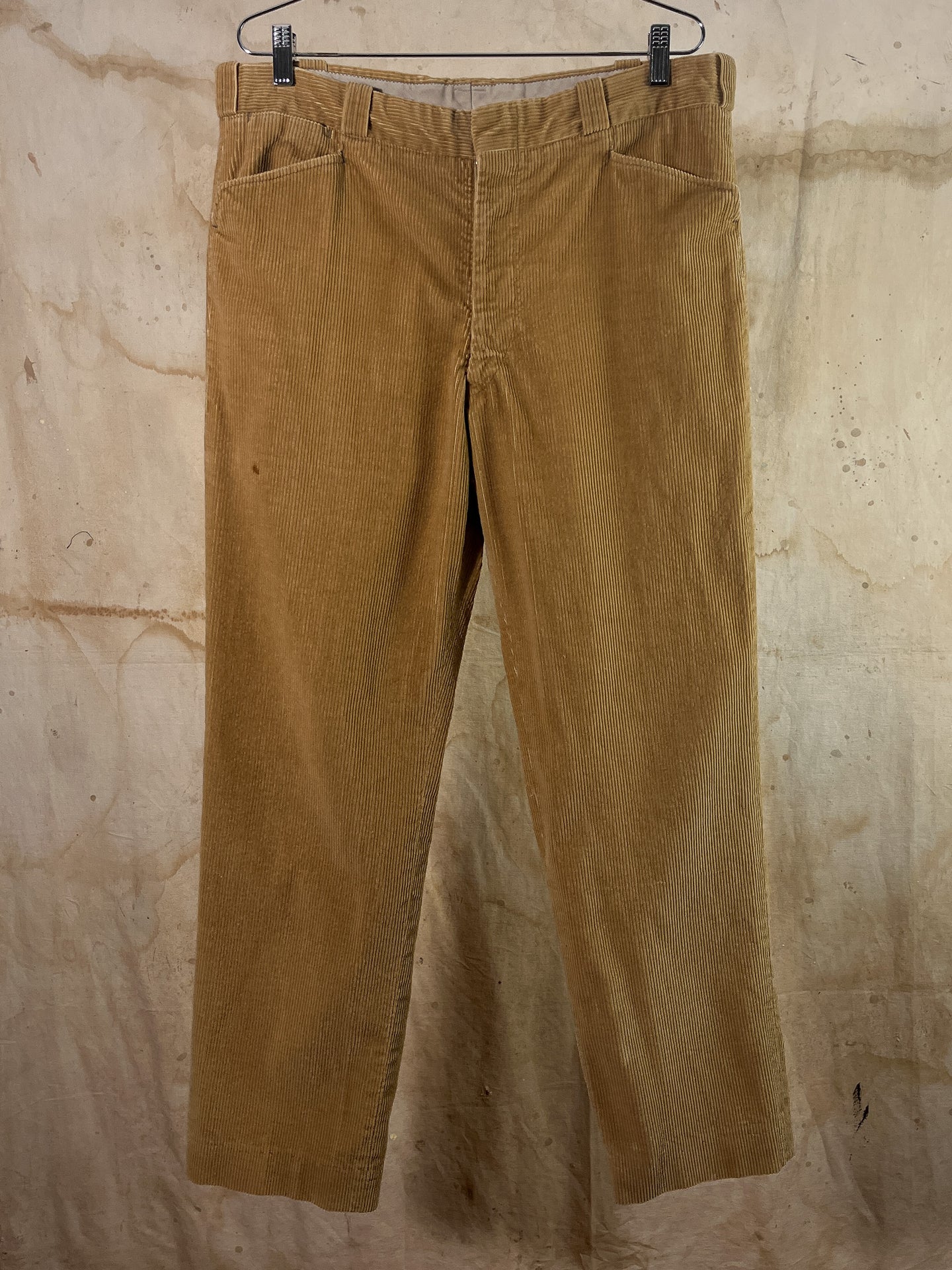 Eddie Bauer Tan Corduroy Trousers c. 1970s