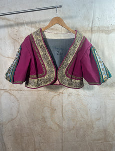French Theater Costume - Bolero Jacket by Aristide Boyer, early 20th c.