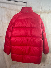 Load image into Gallery viewer, Alpine Designs Big Red Down Parka w/ removable hood c. 1970s
