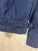 Load image into Gallery viewer, British Navy Blue Cotton Civil Service Jacket c. 1950s
