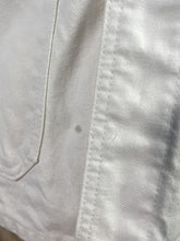 Load image into Gallery viewer, French White Cotton Twill Workwear Jacket c. 1960s-70s
