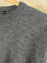 Load image into Gallery viewer, Euro Military Medium Gray Wool Crew-Neck Sweater
