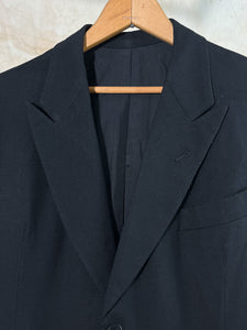 Men's Black Two Button Blazer c. 1930s
