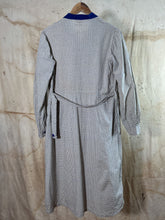 Load image into Gallery viewer, French Plaid Work Dress/ Duster c. 1940s
