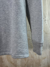 Load image into Gallery viewer, French Heather Gray Henley Sweatshirt c. 1950s
