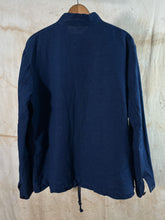 Load image into Gallery viewer, French Indigo Linen Mariner&#39;s Smock - Made in House *Last One
