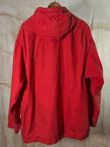 Red Pullover Hiking Smock by Royal Robbins c. 1990s