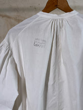 Load image into Gallery viewer, French Pleated White Cotton Pullover Shirt c.1910s-20s
