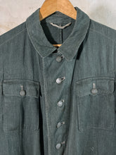 Load image into Gallery viewer, German M42 Cotton/ Linen Herringbone Twill Combat Tunic c. 1940s
