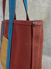 Load image into Gallery viewer, LL Bean Color-Block Long Handled Tote
