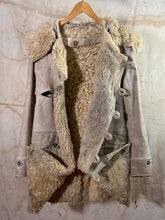 Load image into Gallery viewer, Swedish Model 1913 Shearling Military Greatcoat c. 1920s
