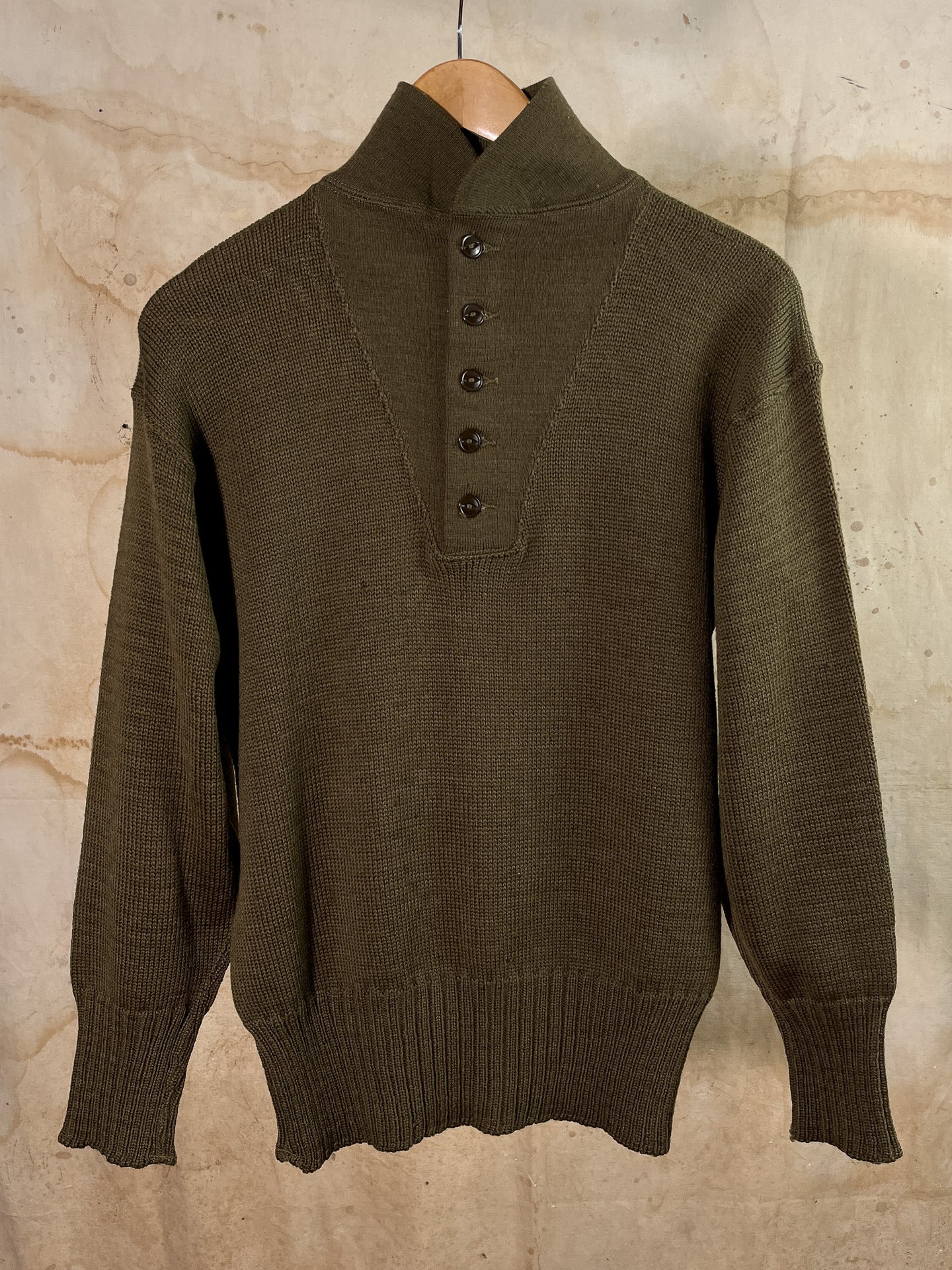 US Army Wool A1 Sweater c. 1940s-50s