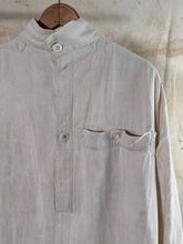 Load image into Gallery viewer, French Linen Bourgeron Shirt c. early 1900s
