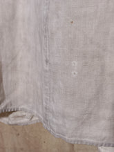 Load image into Gallery viewer, French Linen Bourgeron Shirt c. early 1900s
