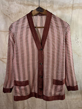 Load image into Gallery viewer, French Viscose Cardigan c. 1940s
