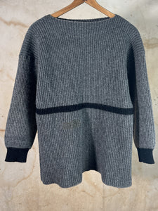 Swedish Military Striped Wool Sweater Model 1885
