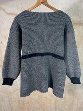Load image into Gallery viewer, Swedish Military Striped Wool Sweater Model 1885
