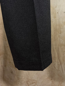 Polo Ralph Lauren Charcoal Gray Wool 2-Piece Suit - Made in USA