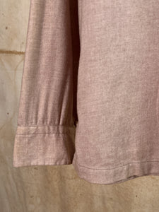 1940s Cotton/ Wool Blend Camp Collar Shirt